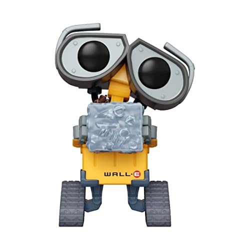 Funko POP! Disney - Wall-E With Compacted Cube Of Rubbish - Amazon-Exklusiv - Vinyl-Sammelfigur - Geschenkidee - Offizielle Handelswaren - Spielzeug Für Kinder und Erwachsene - Movies Fans von Funko