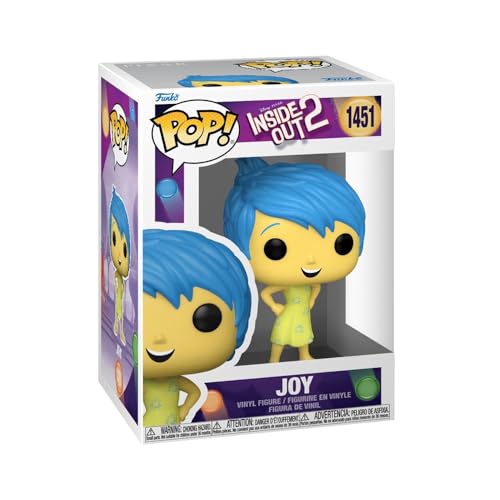 Funko POP! Disney: Inside Out 2- Joy - Vinyl-Sammelfigur - Geschenkidee - Offizielle Handelswaren - Spielzeug Für Kinder und Erwachsene - Movies Fans - Modellfigur Für Sammler und Display von Funko