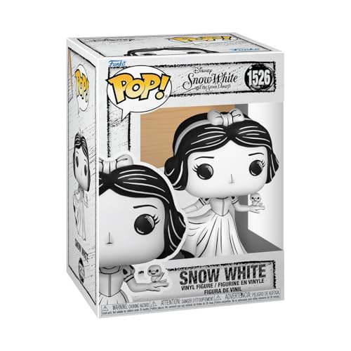 Funko POP! Disney: Sketched - Snow White - Schneewittchen - Vinyl-Sammelfigur - Geschenkidee - Offizielle Handelswaren - Spielzeug Für Kinder und Erwachsene - Movies Fans - Modellfigur Für Sammler von Funko