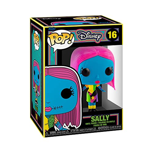 Funko Pop! Disney: The Nightmare Before Christmas - Blacklight - Sally - Vinyl-Sammelfigur - Geschenkidee - Offizielle Handelswaren - Spielzeug Für Kinder und Erwachsene - Movies Fans von Funko