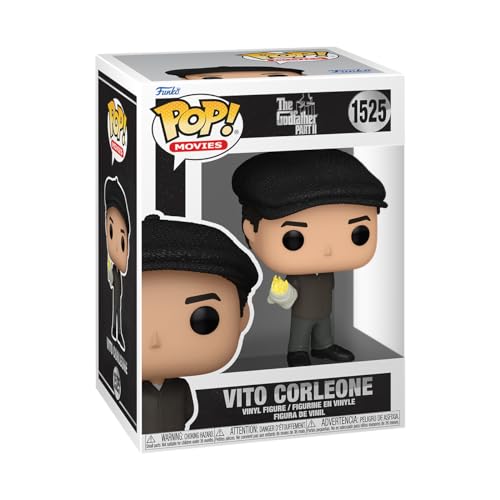 Funko POP! Filme: Der Pate Teil 2 - Vito Corleone - Der Pate Teil 2 - Sammelfigur aus Vinyl - Offizielle Merchandise - Spielzeug für Kinder & Erwachsene von Funko