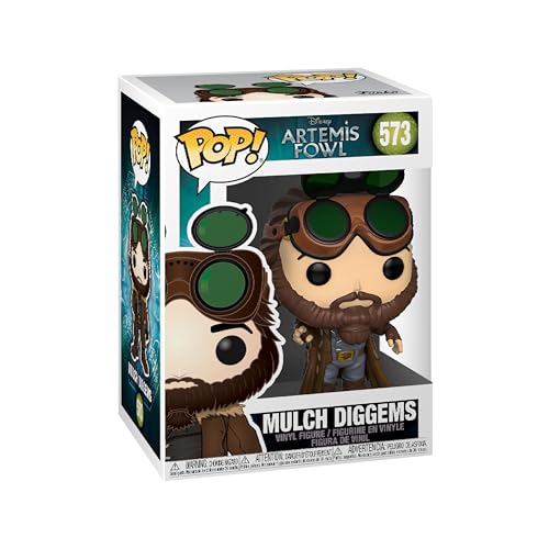 Funko POP! Games: Artemis Fowl - Mulch Diggems Sequoia - Vinyl-Sammelfigur - Geschenkidee - Offizielle Handelswaren - Spielzeug Für Kinder und Erwachsene - Movies Fans - Modellfigur Für Sammler von Funko