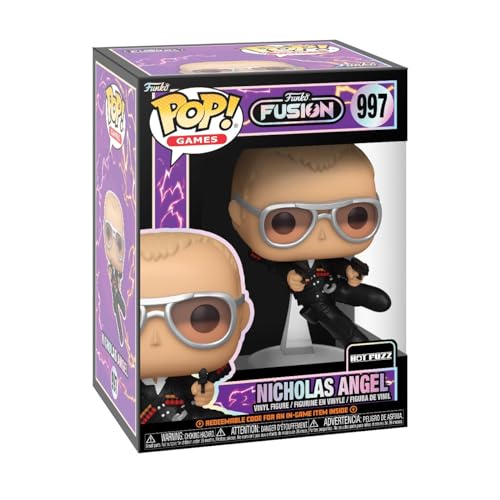 Funko POP! Games: Fusion - Nicholas Angel - Hot Fuzz - Vinyl-Sammelfigur - Geschenkidee - Offizielle Handelswaren - Spielzeug Für Kinder und Erwachsene - Video Games Fans - Modellfigur Für Sammler von Funko