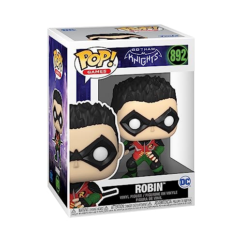 Funko Pop! Games: Gotham Knights - Robin - Batman - Vinyl-Sammelfigur - Geschenkidee - Offizielle Handelswaren - Spielzeug Für Kinder und Erwachsene - Video Games Fans - Modellfigur Für Sammler von Funko