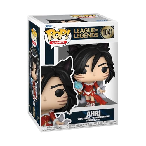 Funko POP! Games: LOL - Ahri - League of Legends - Vinyl-Sammelfigur - Geschenkidee - Offizielle Handelswaren - Spielzeug Für Kinder und Erwachsene - Video Games Fans - Modellfigur Für Sammler von Funko