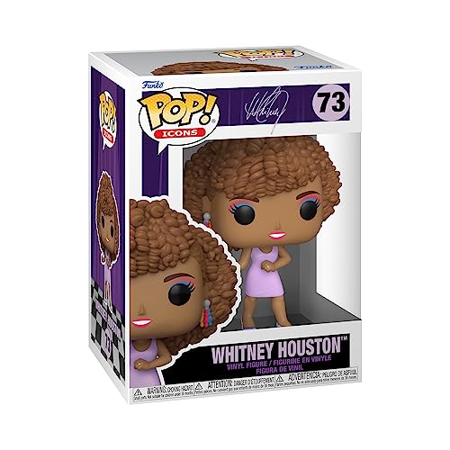 Funko Pop! Icons: Whitney Houston - I Wanna Dance with Somebody - Vinyl-Sammelfigur - Geschenkidee - Offizielle Handelswaren - Spielzeug Für Kinder und Erwachsene - Music Fans von Funko