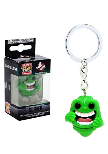 Funko POP! Keychain Ghostbusters - Slimer Vinyl Figure 4cm, Grün, Einheitsgröße, 39492 von Funko