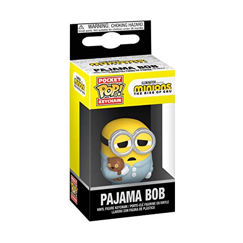 Funko Pop! Keychain: Minions 2- Pajama Bob - Neuartiger Schlüsselanhänger - Vinyl-Minifigur Zum Sammeln - Strumpffüller - Geschenkidee - Offizielle Handelswaren - Movies Fans - Minifigur von Funko