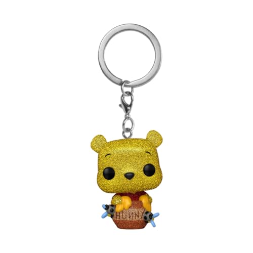 Funko POP! Keychain: Disney Winnie The Pooh - Diamant-Glitzer, 4-inch, Collectible, Toys - Vinyl-Minifigur Zum Sammeln Neuartiger Schlüsselanhänger - Strumpffüller - Geschenkidee - TV Fans - Minifigur von Funko