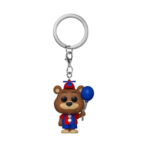 Funko Pop! Keychain: Five Nights at Freddy's (FNAF) SB - Balloon Freddy Fazbear - Neuartiger Schlüsselanhänger - Vinyl-Minifigur Zum Sammeln - Strumpffüller - Geschenkidee - Video Games Fans von Funko