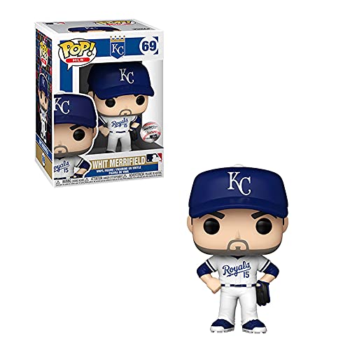 Funko POP! MLB: Royals - Whit Merrifield - (Home Uniform) - Vinyl-Sammelfigur - Geschenkidee - Offizielle Handelswaren - Spielzeug Für Kinder und Erwachsene - Sports Fans - Modellfigur Für Sammler von Funko