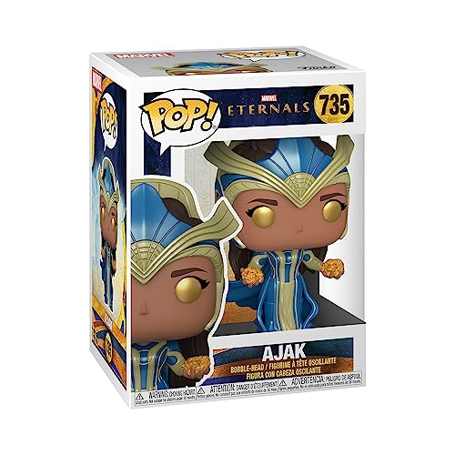 Funko POP! Marvel: Eternals - Ajak - The Eternals - Vinyl-Sammelfigur - Geschenkidee - Offizielle Handelswaren - Spielzeug Für Kinder und Erwachsene - Movies Fans - Modellfigur Für Sammler von Funko