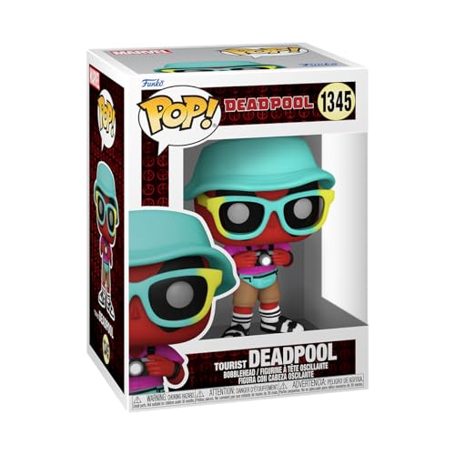 Funko Pop! Marvel: Deadpool - Tourist - Vinyl-Sammelfigur - Geschenkidee - Offizielle Handelswaren - Spielzeug Für Kinder und Erwachsene - Marvel Fans - Modellfigur Für Sammler und Display von Funko