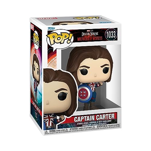 Funko Pop! Marvel: - Captain Carter - Doctor Strange - Vinyl-Sammelfigur - Geschenkidee - Offizielle Handelswaren - Spielzeug Für Kinder und Erwachsene - Movies Fans - Modellfigur Für Sammler von Funko