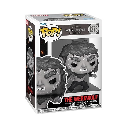 Funko Pop! Marvel: Werewolf by Night - Werewolf - Vinyl-Sammelfigur - Geschenkidee - Offizielle Handelswaren - Spielzeug Für Kinder und Erwachsene - TV Fans - Modellfigur Für Sammler und Display von Funko