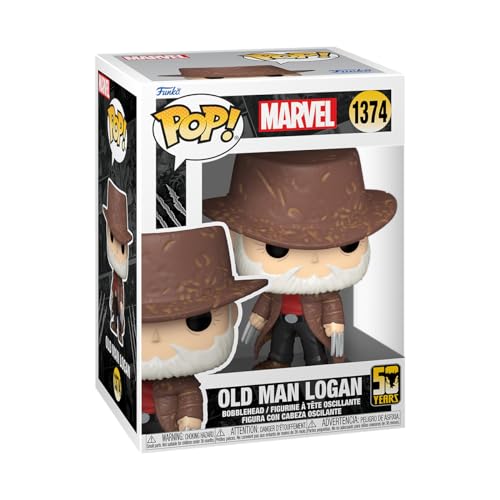 Funko POP! Marvel: Wolverine 50th – Ultimate Old Man Logan - X-Men - Vinyl-Sammelfigur - Geschenkidee - Offizielle Handelswaren - Spielzeug Für Kinder und Erwachsene - Comic Books Fans von Funko