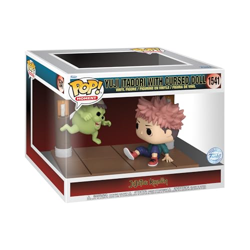 Funko POP! Moment: Jujutsu Kaisen - Itadori & Cursed Doll - Vinyl-Sammelfigur - Geschenkidee - Offizielle Handelswaren - Spielzeug Für Kinder und Erwachsene - Anime Fans - Modellfigur Für Sammler von Funko