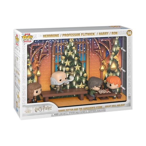 Funko POP! Moments Deluxe: Harry Potter - Great Hall Holiday - Vinyl-Sammelfigur - Geschenkidee - Offizielle Handelswaren - Spielzeug Für Kinder Und Erwachsene - Movies Fans - Modellfigur Für Sammler von Funko