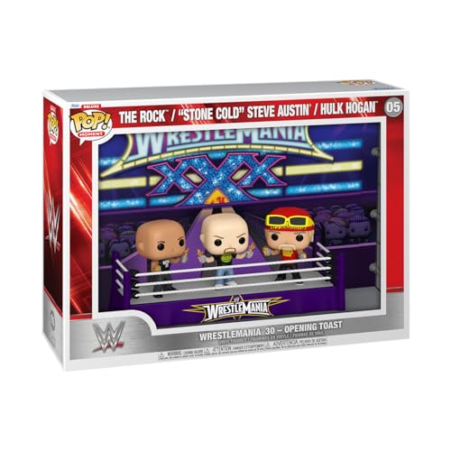 Funko POP! Moments Deluxe: WWE - TBD - WM 30 Toast - Vinyl-Sammelfigur - Geschenkidee - Offizielle Handelswaren - Spielzeug Für Kinder Und Erwachsene - Sports Fans - Modellfigur Für Sammler von Funko