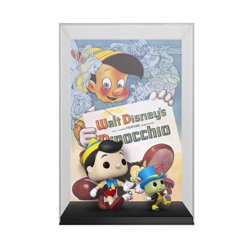 Funko Pop! Movie Poster: Disney - Pinocchio - Vinyl-Sammelfigur - Geschenkidee - Offizielle Handelswaren - Spielzeug Für Kinder und Erwachsene - Modellfigur Für Sammler und Display von Funko