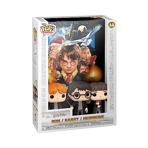 Funko Pop! Movie Poster: Harry Potter - Sorcerer's Scocerers Stone - Vinyl-Sammelfigur - Geschenkidee - Offizielle Handelswaren - Spielzeug Für Kinder und Erwachsene - Modellfigur Für Sammler von Funko