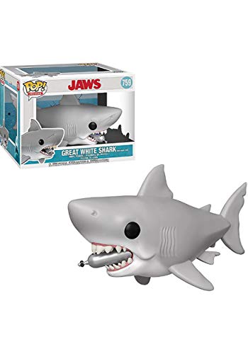 Funko POP! Movies Jaws with Diving Tank 6" - Vinyl-Sammelfigur - Geschenkidee - Offizielle Handelswaren - Spielzeug Für Kinder und Erwachsene - Movies Fans - Modellfigur Für Sammler und Display von Funko