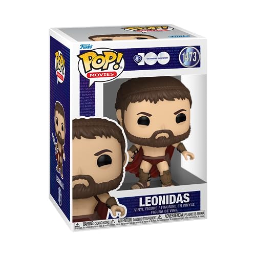 Funko Pop! Movies: 300 - King Leonidas - 1/6 Quote Für Seltene Chase-Variantease - 300 The Movie - Vinyl-Sammelfigur - Geschenkidee - Offizielle Handelswaren - Movies Fans von Funko