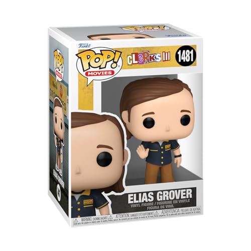 Funko POP! Movies: Clerks 3 - Elias Grover, 4-inch, POP! Movie, Collectible, Toys - Vinyl-Sammelfigur - Geschenkidee - Offizielle Handelswaren - Spielzeug Für Kinder Und Erwachsene - Movies Fans von Funko