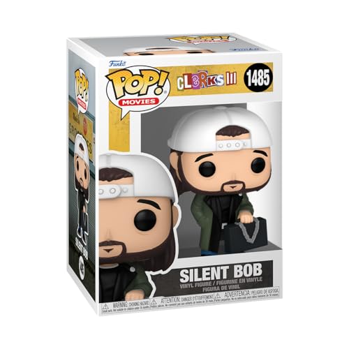 Funko Pop! Movies: Clerks 3 - Silent Bob - Vinyl-Sammelfigur - Geschenkidee - Offizielle Handelswaren - Spielzeug Für Kinder und Erwachsene - Movies Fans - Modellfigur Für Sammler und Display von Funko