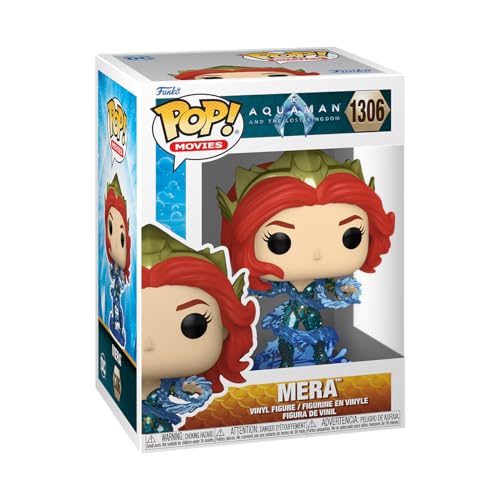 Funko POP! Movies: DC - Mera - Aquaman - Vinyl-Sammelfigur - Geschenkidee - Offizielle Handelswaren - Spielzeug Für Kinder Und Erwachsene - Movies Fans - Modellfigur Für Sammler Und Display von Funko