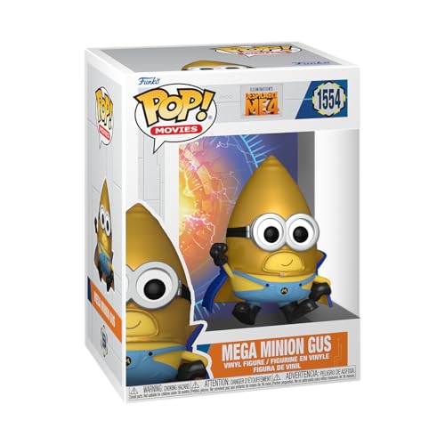 Funko POP! Movies: Despicable Me 4 – Super Gus - Vinyl-Sammelfigur - Geschenkidee - Offizielle Handelswaren - Spielzeug Für Kinder und Erwachsene - Movies Fans - Modellfigur Für Sammler und Display von Funko