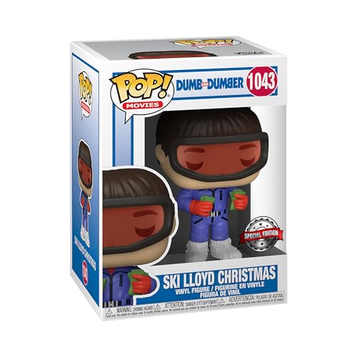 Funko POP! Movies: Dumb & Dumber - Ski Lloyd Christmas - Dumb And Dumber - Vinyl-Sammelfigur - Geschenkidee - Offizielle Handelswaren - Spielzeug Für Kinder Und Erwachsene - Movies Fans von Funko