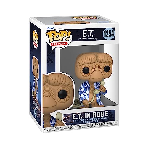 Funko Pop! Movies: E.T. 40th - E.T. in Flannel - E.T. The Extra Terrestrial - Vinyl-Sammelfigur - Geschenkidee - Offizielle Handelswaren - Spielzeug Für Kinder und Erwachsene - Movies Fans von Funko