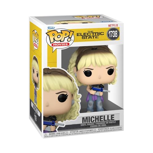 Funko POP! Movies: Electric State- Michelle - Vinyl-Sammelfigur - Geschenkidee - Offizielle Handelswaren - Spielzeug Für Kinder und Erwachsene - Movies Fans - Modellfigur Für Sammler und Display von Funko