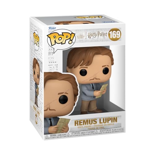 Funko POP! Movies: Harry Potter Prisoner of Azkaban - Remus Lupin mit Map - Vinyl-Sammelfigur - Geschenkidee - Offizielle Handelswaren - Spielzeug Für Kinder und Erwachsene - Movies Fans von Funko