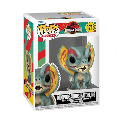 Funko POP! Movies: Jurassic Park Hatchling - Dilophosaurus - Vinyl-Sammelfigur - Geschenkidee - Offizielle Handelswaren - Spielzeug Für Kinder und Erwachsene - Movies Fans von Funko