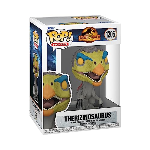 Funko Pop! Movies: JW3 - Slasher Dino - Therizinosaurus - Jurassic World 3 - Vinyl-Sammelfigur - Geschenkidee - Offizielle Handelswaren - Spielzeug Für Kinder und Erwachsene - Movies Fans von Funko