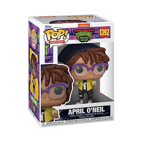 Funko Pop! Movies: Teenage Mutant Ninja Turtles (TMNT) - April O'Neil O Neil - Vinyl-Sammelfigur - Geschenkidee - Offizielle Handelswaren - Spielzeug Für Kinder und Erwachsene - Movies Fans von Funko