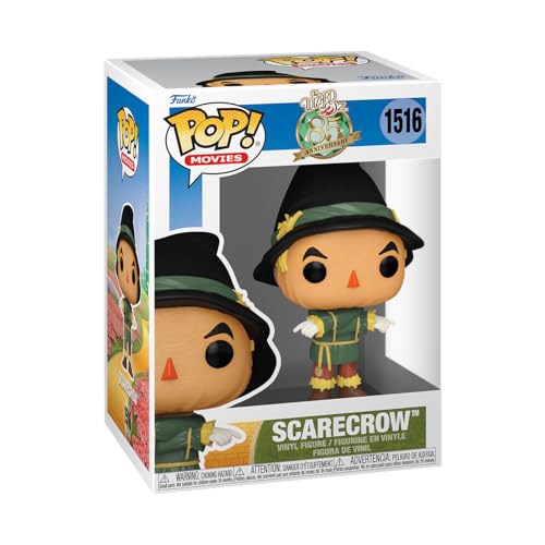 Funko POP! Movies: The Wizard of Oz - The Scarecrow - Vinyl-Sammelfigur - Geschenkidee - Offizielle Handelswaren - Spielzeug Für Kinder und Erwachsene - Movies Fans - Modellfigur Für Sammler von Funko