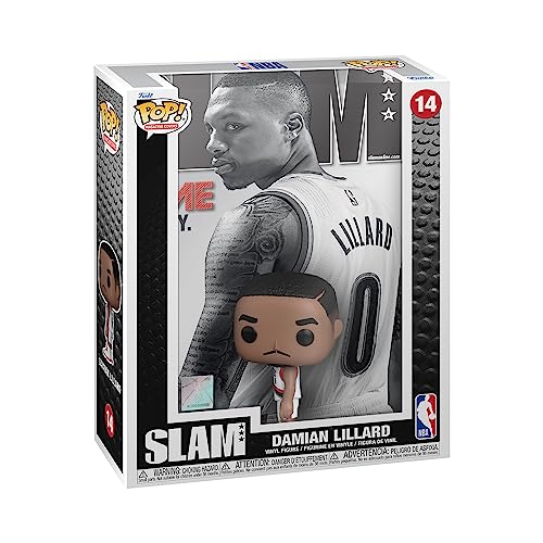 Funko Pop! NBA Cover: SLAM - Damian Lillard - Vinyl-Sammelfigur - Geschenkidee - Offizielle Handelswaren - Spielzeug Für Kinder und Erwachsene - Modellfigur Für Sammler und Display von Funko