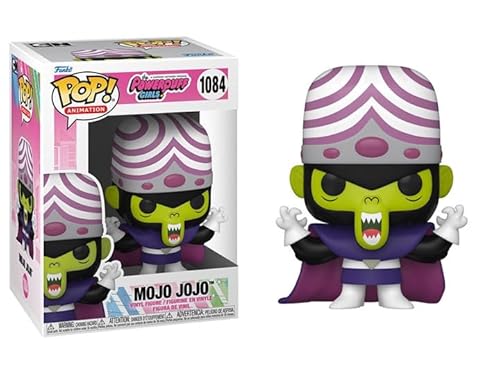 Funko POP POWERPUFF GIRLS + PROTECTOR - Pop! Animation Vinyl Figure (Gift Set Bundled with ToyBop Brand Box Protector Collector Case) (Mojo JoJo) von Funko