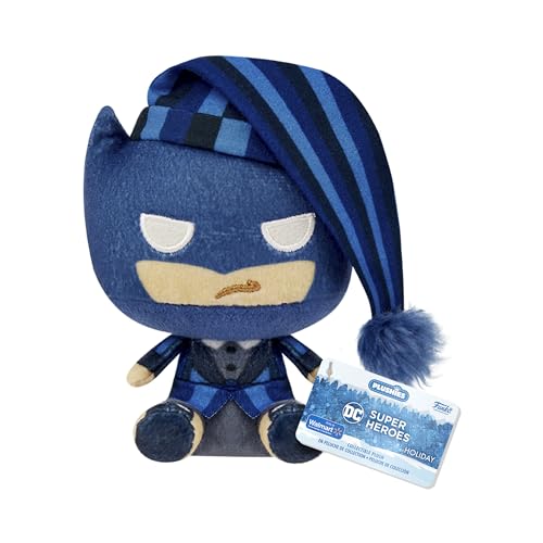 Funko POP! Plush: DC Holiday - 4" Batman - DC Comics - Batman - Plüschtier - Geschenkidee Zum Geburtstag - Offizielle Handelswaren - Gefüllt Plüschtiere Für Kinder Und Erwachsene Und Freundinnen von Funko