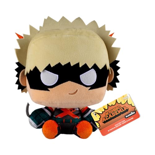 Funko POP! Plush: MHA - Bakugo - (') - My Hero Academia - Plüschtier - Geschenkidee Zum Geburtstag - Offizielle Handelswaren - Gefüllt Plüschtiere Für Kinder Und Erwachsene - Ideal Für Anime Fans von Funko