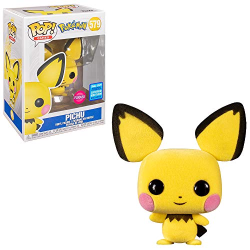 Funko POP! - Pokemon - Pichu (Flocked) Figur von Funko