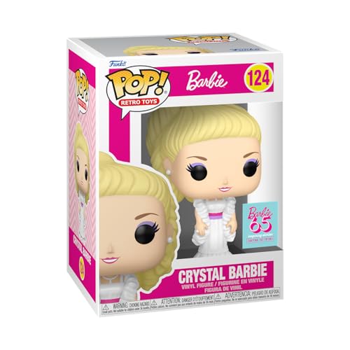 Funko POP! Retro Toys: Barbie - Crystal Barbie - Glitter - Vinyl-Sammelfigur - Geschenkidee - Offizielle Handelswaren - Spielzeug Für Kinder Und Erwachsene - Modellfigur Für Sammler Und Display von Funko