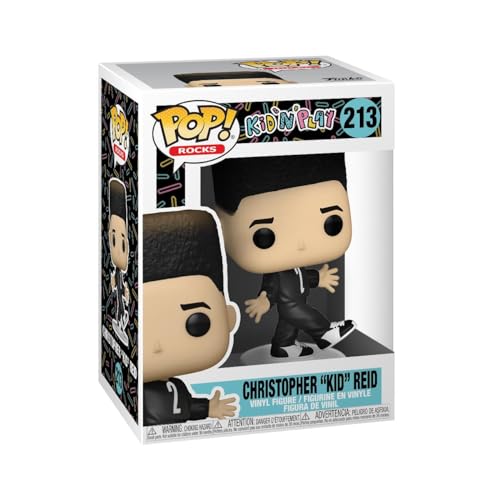 Funko POP! Rocks N Play-Kid Vinyl - Christopher Kid Reid - Kid N Play - Christopher Kid Reid - Vinyl-Sammelfigur - Geschenkidee - Offizielle Handelswaren - Spielzeug Für Kinder Und Erwachsene von Funko