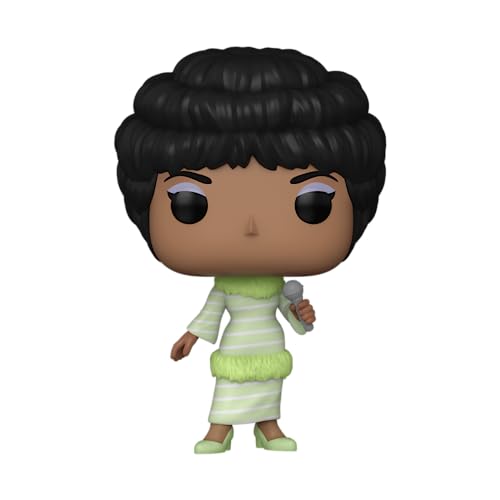 Funko POP Rocks: Aretha Franklin (Green Dress) von Funko