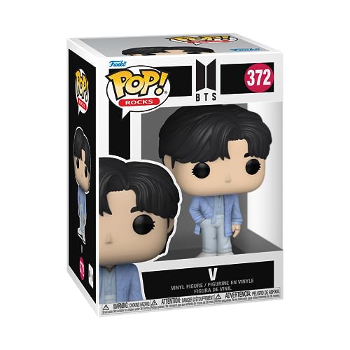 Funko Pop! Rocks: BTS - V - Vinyl-Sammelfigur - Geschenkidee - Offizielle Handelswaren - Spielzeug Für Kinder und Erwachsene - Music Fans - Modellfigur Für Sammler und Display von Funko