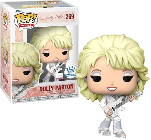 Funko POP! Rocks: Dolly Parton in White Pantsuit Shop Exclusive von Funko