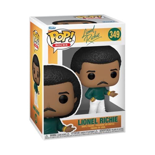 Funko POP! Rocks: Lionel Richie - Vinyl-Sammelfigur - Geschenkidee - Offizielle Handelswaren - Spielzeug Für Kinder Und Erwachsene - Music Fans - Modellfigur Für Sammler Und Display von Funko